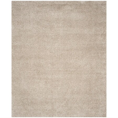 Safavieh Santa Monica Shag Power Loomed Rectangle Area Rug, Beige - 3 X 5 Ft. SGN725-1313-3